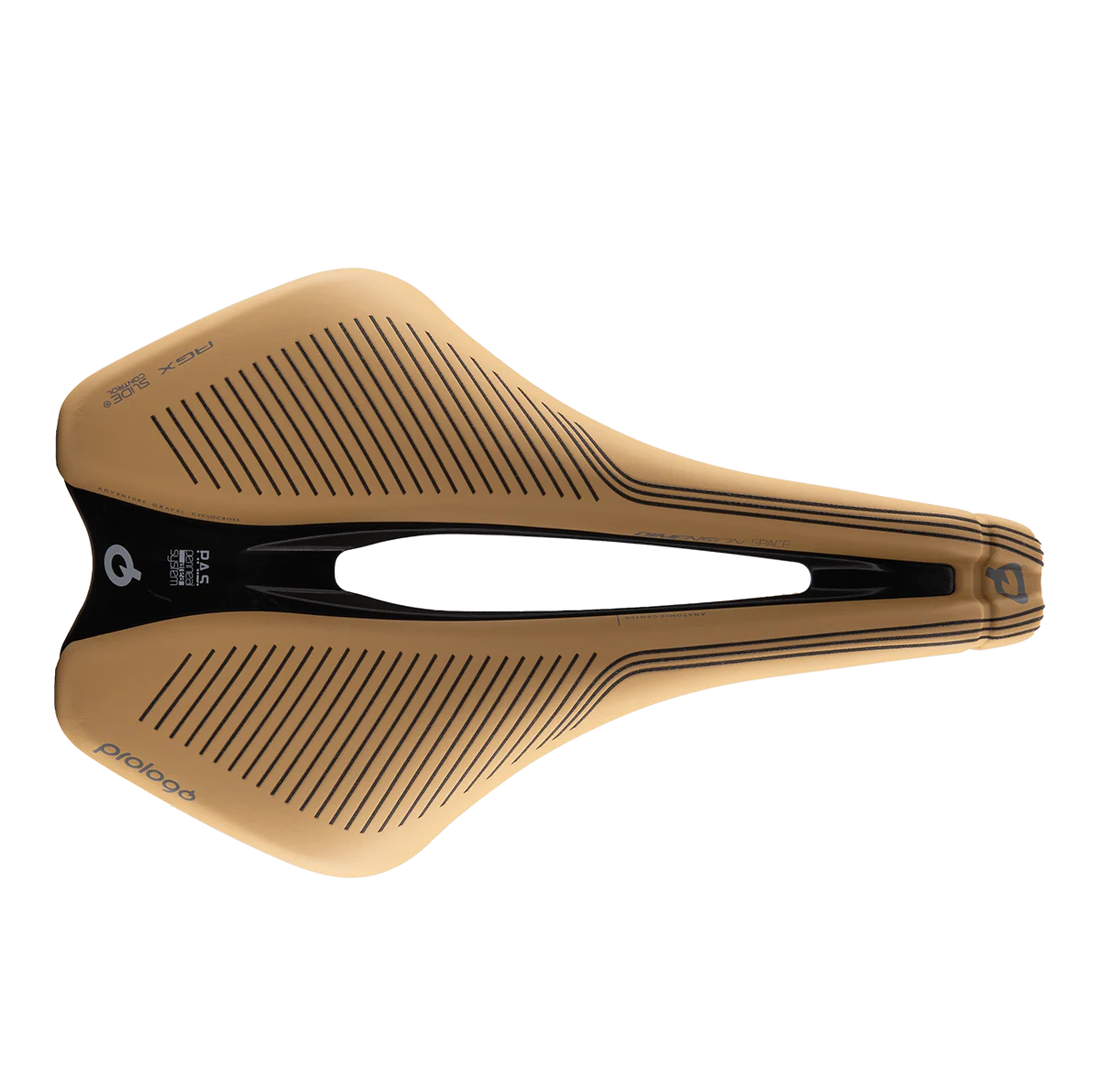 Saddle PROLOGO DIMENSION AGX SPACE W/ SLIDE CONTROL Rails Tirox Brown