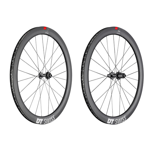 Pair of DT SWISS ARC 1100 DICUT 50 DISC Wheels with Tires (Centerlock)