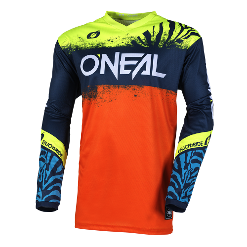O'NEAL ELEMENT SHOCKER Junior Long Sleeve Jersey Blue/Orange