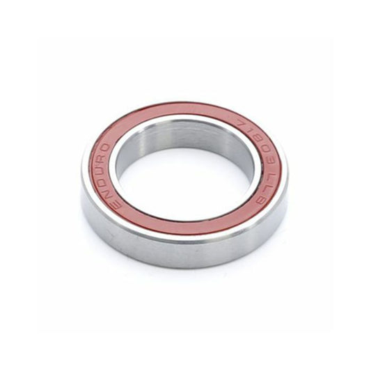 ENDURO BEARINGS 71803 LLB A5 - ABEC 5 (Angular Contact) - 17x26x5