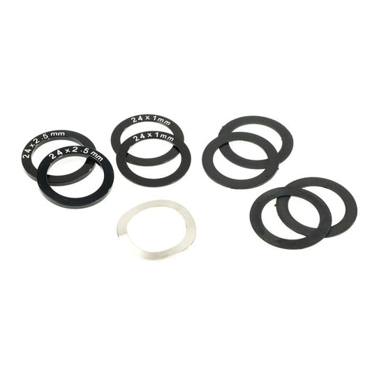 Spacer kit for ENDURO BEARINGS- Outboard bottom bracket - 24x37mm