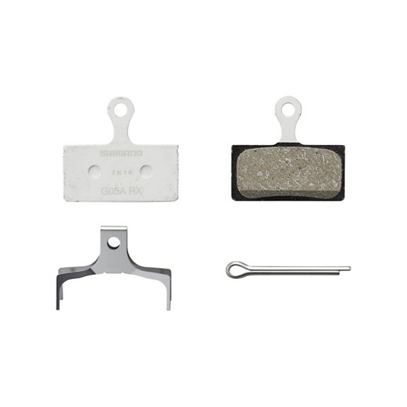 SHIMANO G05A Resin Brake Pads Including Spring/Screws 1 pair