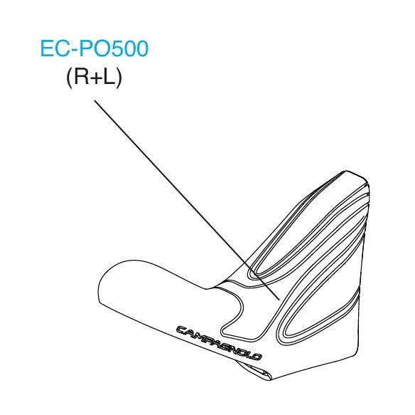 Cocottes Covers CAMPAGNOLO POTENZA 2017 CENTAUR 2018 POWER-SHIFT 11V BLACK