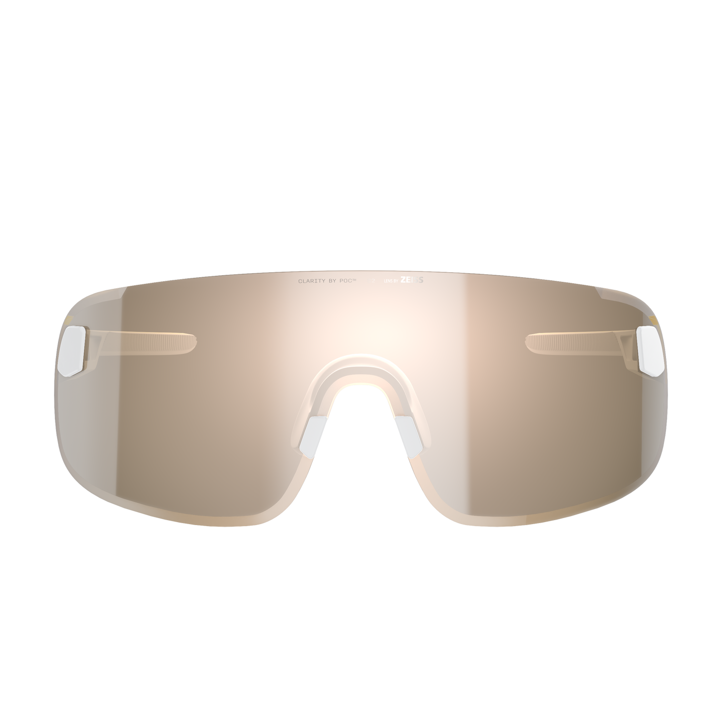 POC ELICIT Glasses + White Clarity Trail Partly Sunny Silver Lens