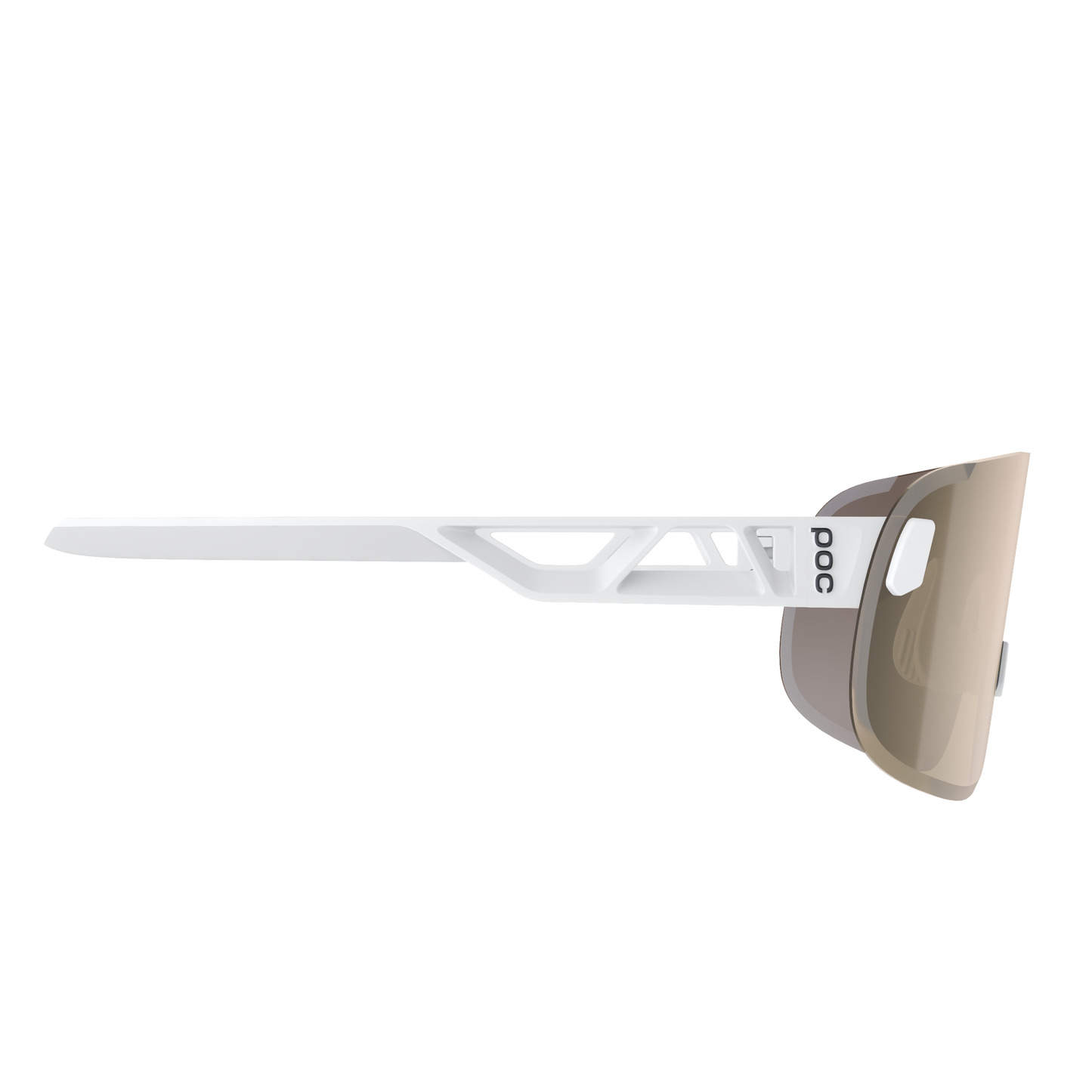 POC ELICIT Glasses + White Clarity Trail Partly Sunny Silver Lens