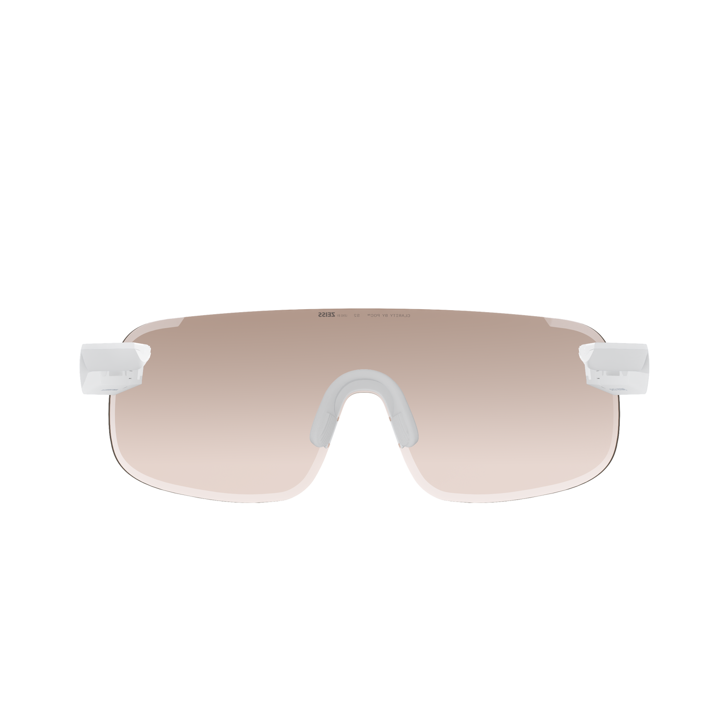 POC ELICIT Glasses + White Clarity Trail Partly Sunny Silver Lens