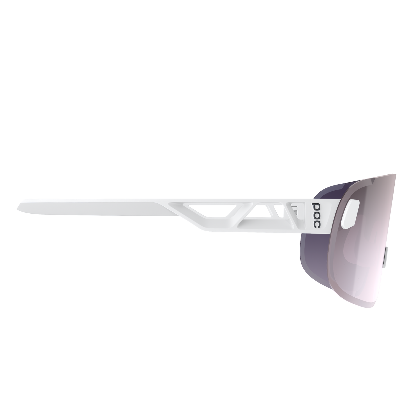 POC ELICIT White Glasses Clarity Road Sunny Silver Lens