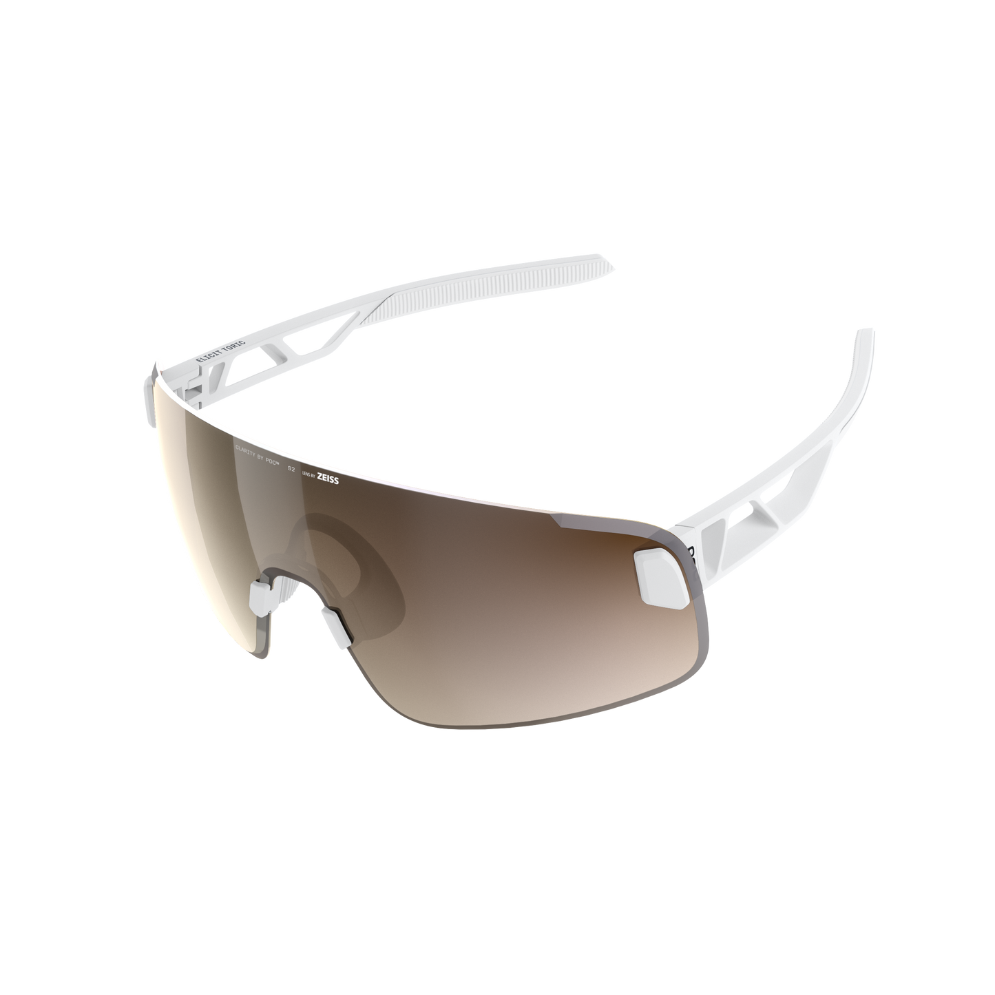 POC ELICIT TORIC Goggles + White Clarity Trail Partly Sunny Silver Lens
