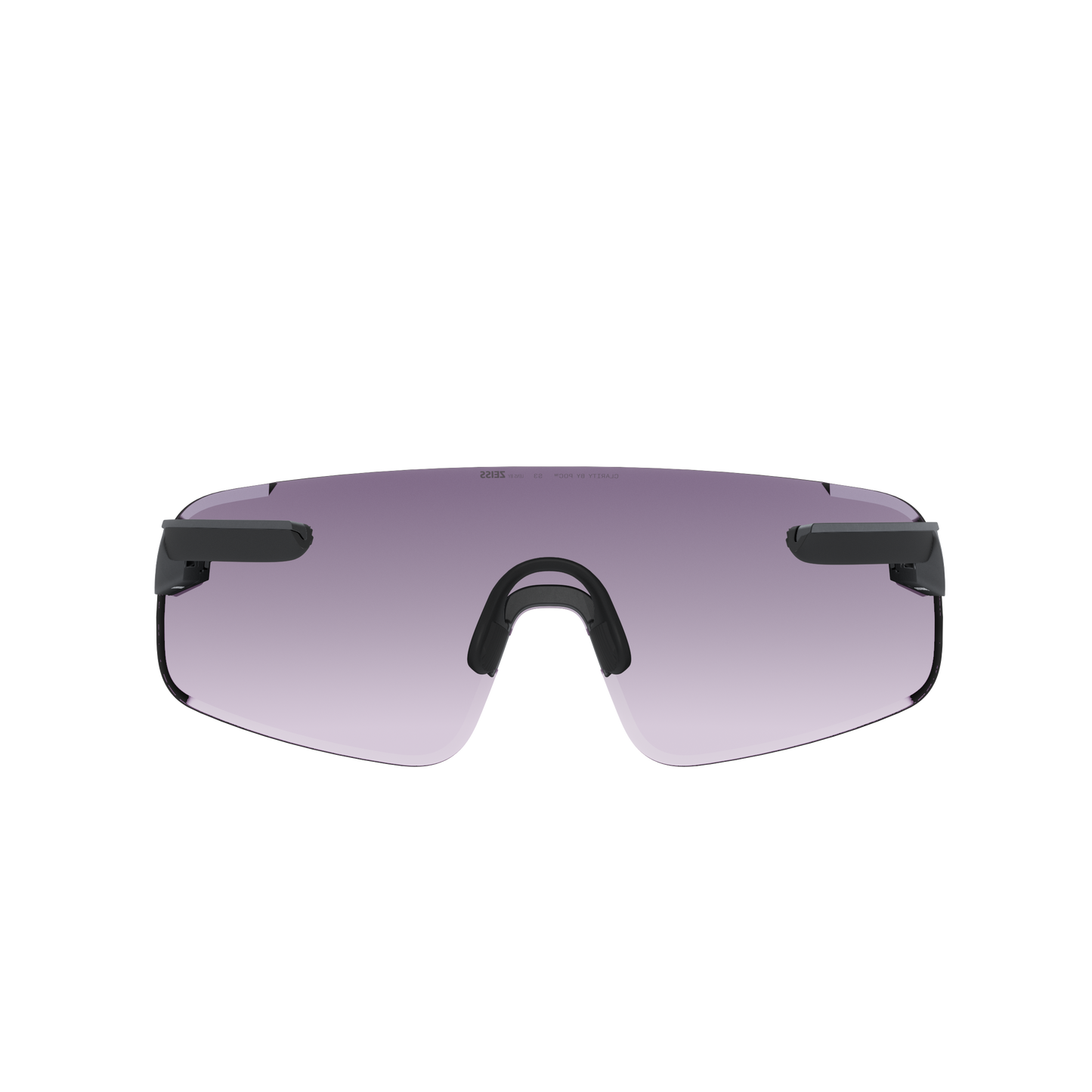 POC ELICIT TORIC Glasses Black Clarity Road Sunny Silver Lens