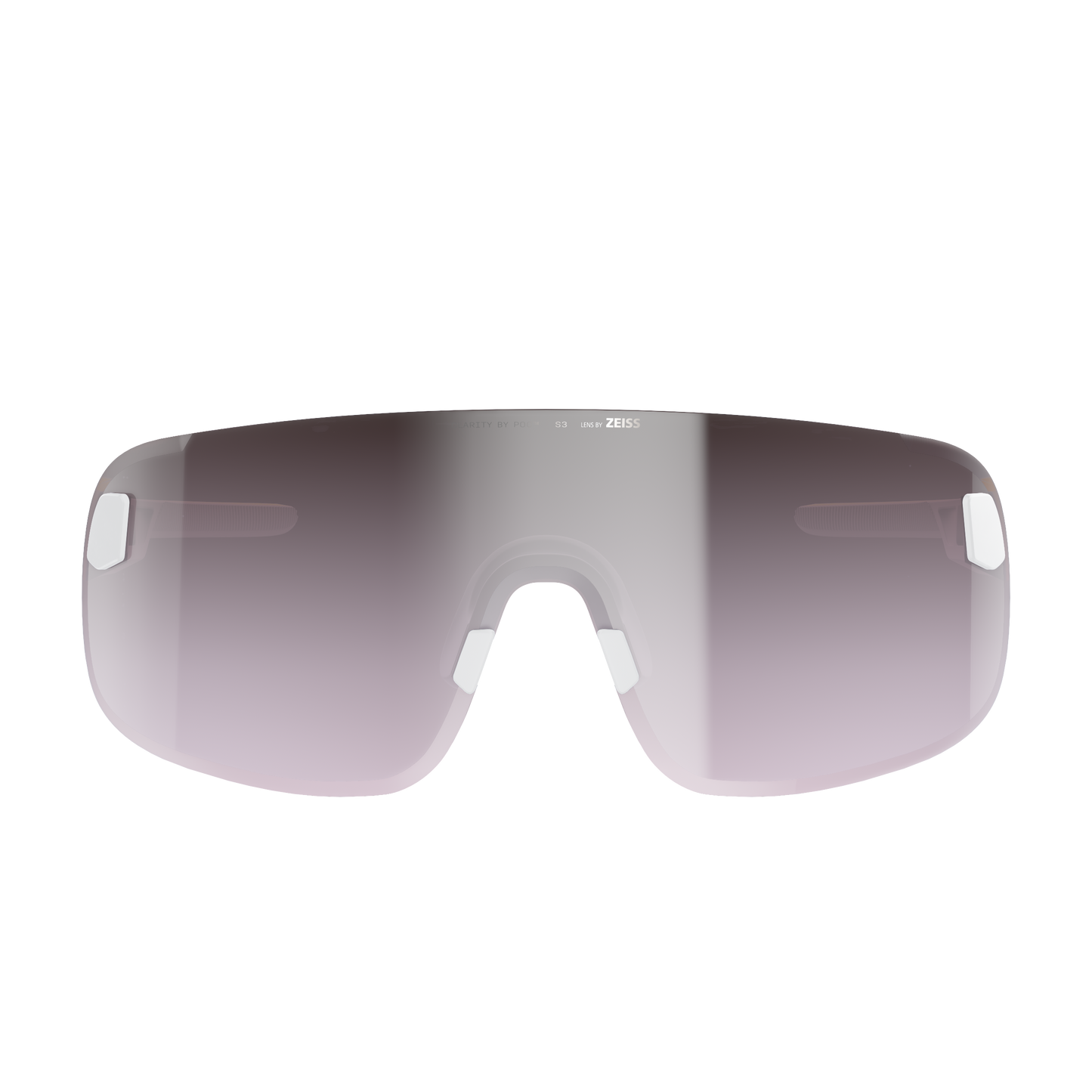 POC ELICIT White Glasses Clarity Road Sunny Silver Lens