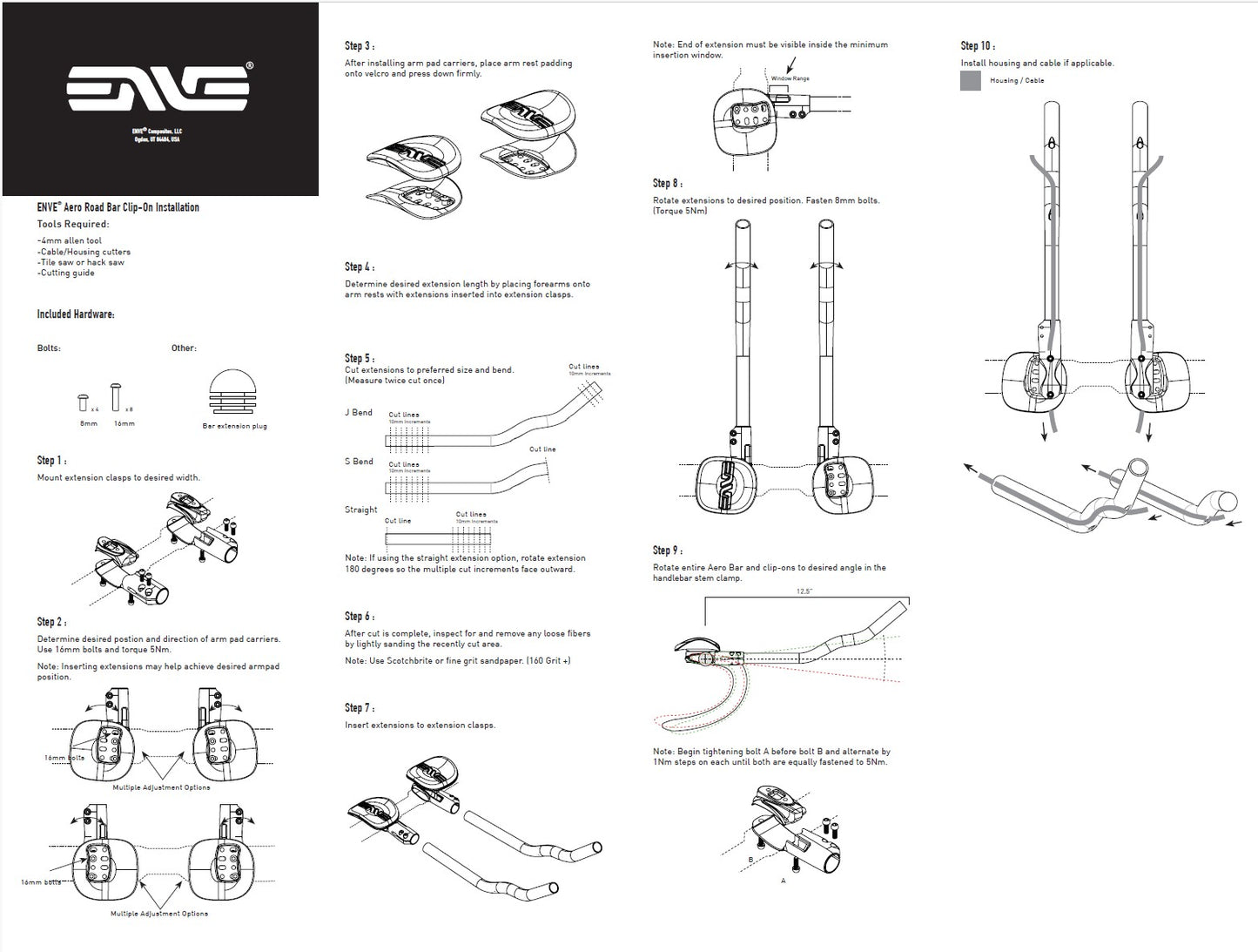 ENVE SES Aero Clip On extender