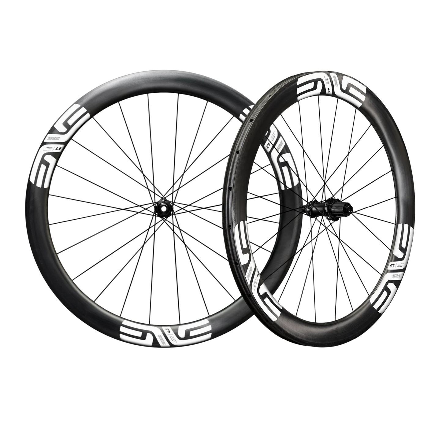 Pair of ENVE SES 4.5 Tubeless Reday Wheels (Center Lock) White