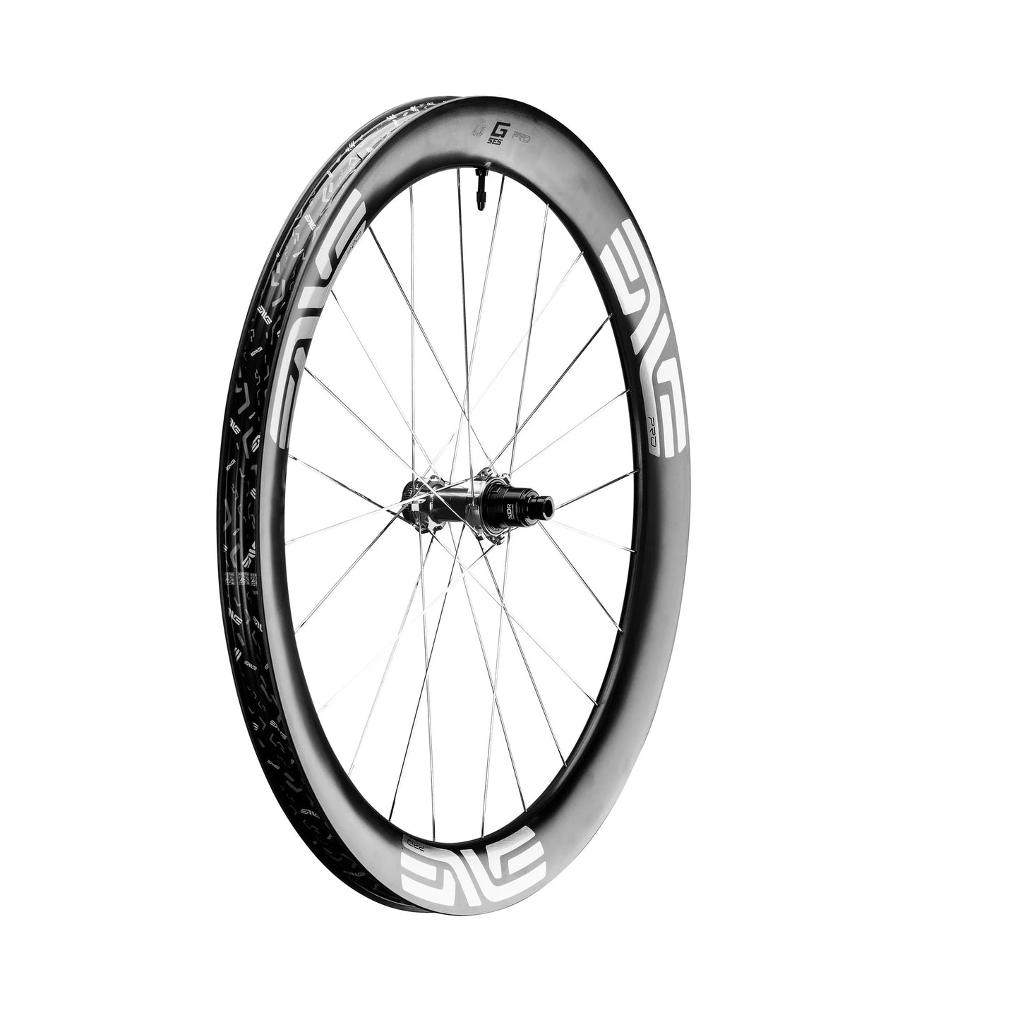Pair of ENVE G SES 4.5 Tubeless Ready Wheels (Center Lock) Black/Chrome