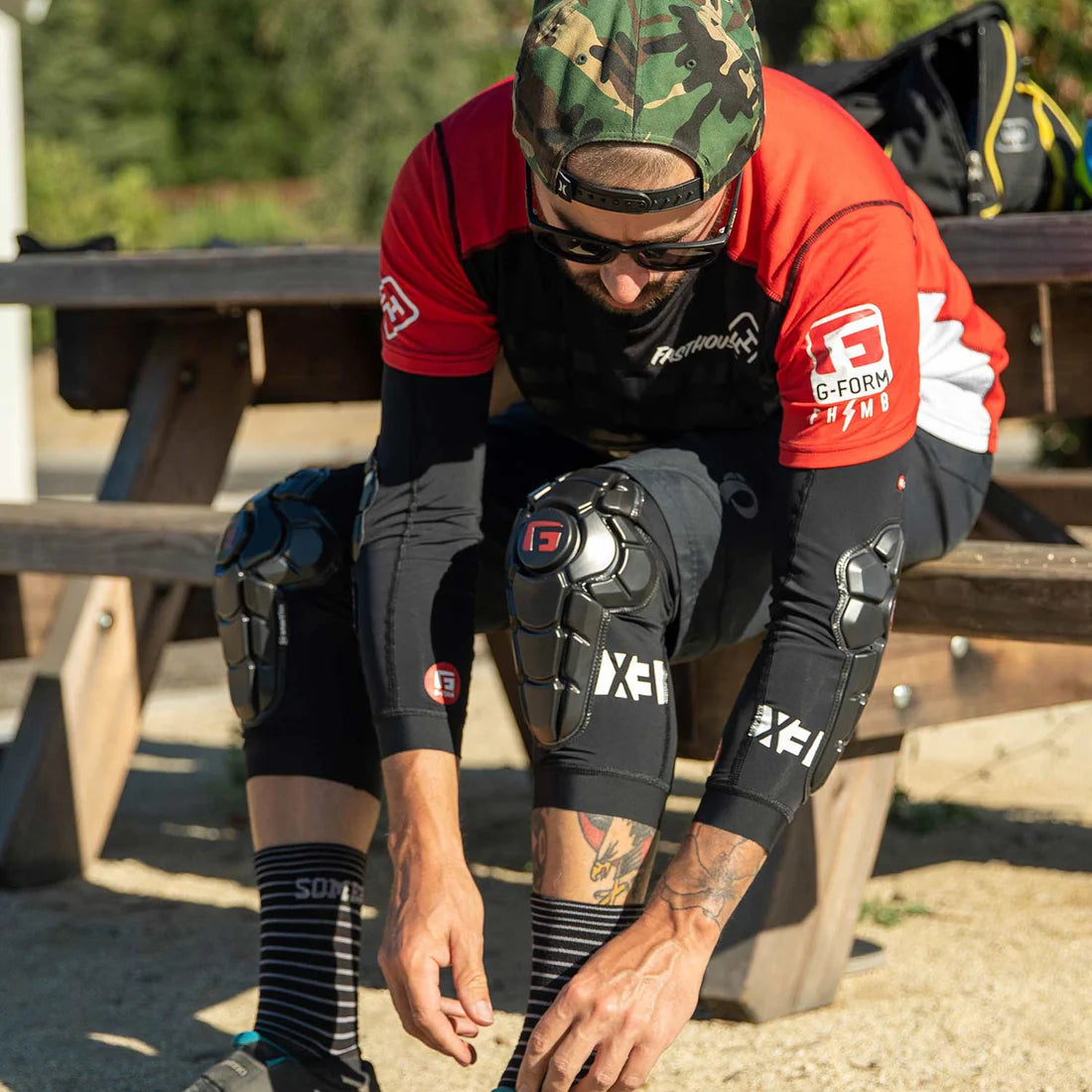 G-FORM PRO-X3 Knee Pads Black Matt