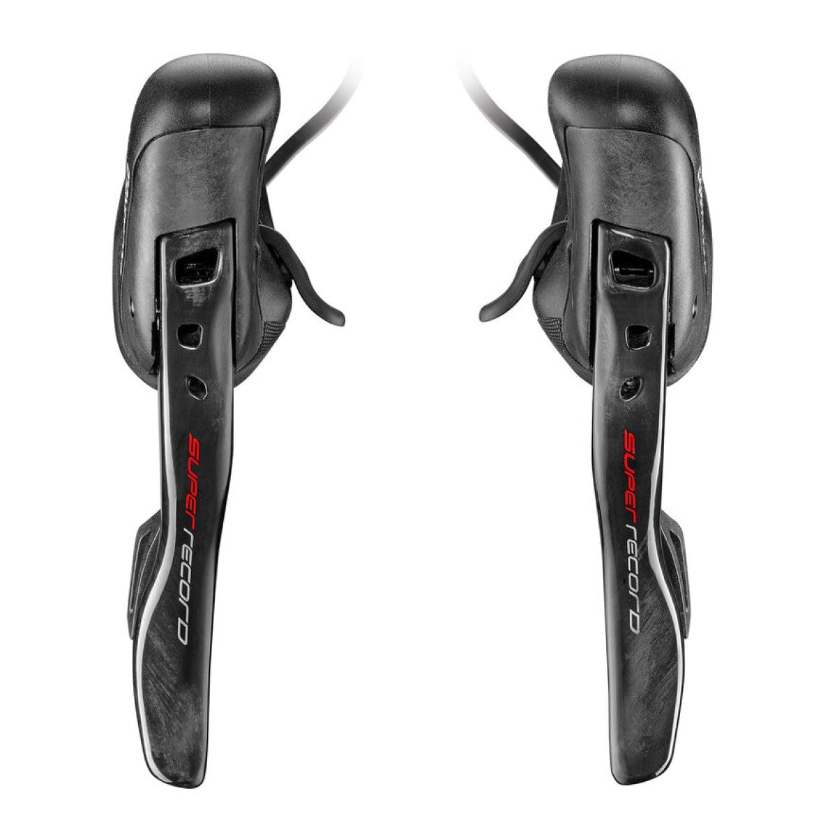 Pair of CAMPAGNOLO ERGOPOWER SUPER RECORD EPS 2x12V levers