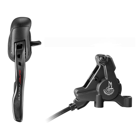 Straight Lever and Rear Caliper 160mm CAMPAGNOLO SUPER RECORD Flat Mount Without Disc