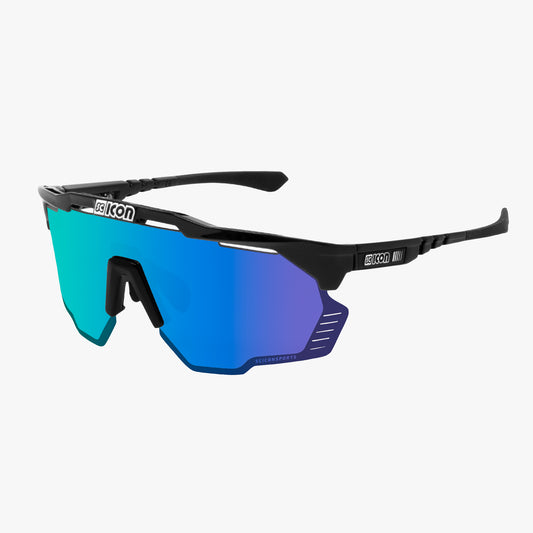 Goggles SCICON AEROSHADE KUNKEN Black Multimirror Blue