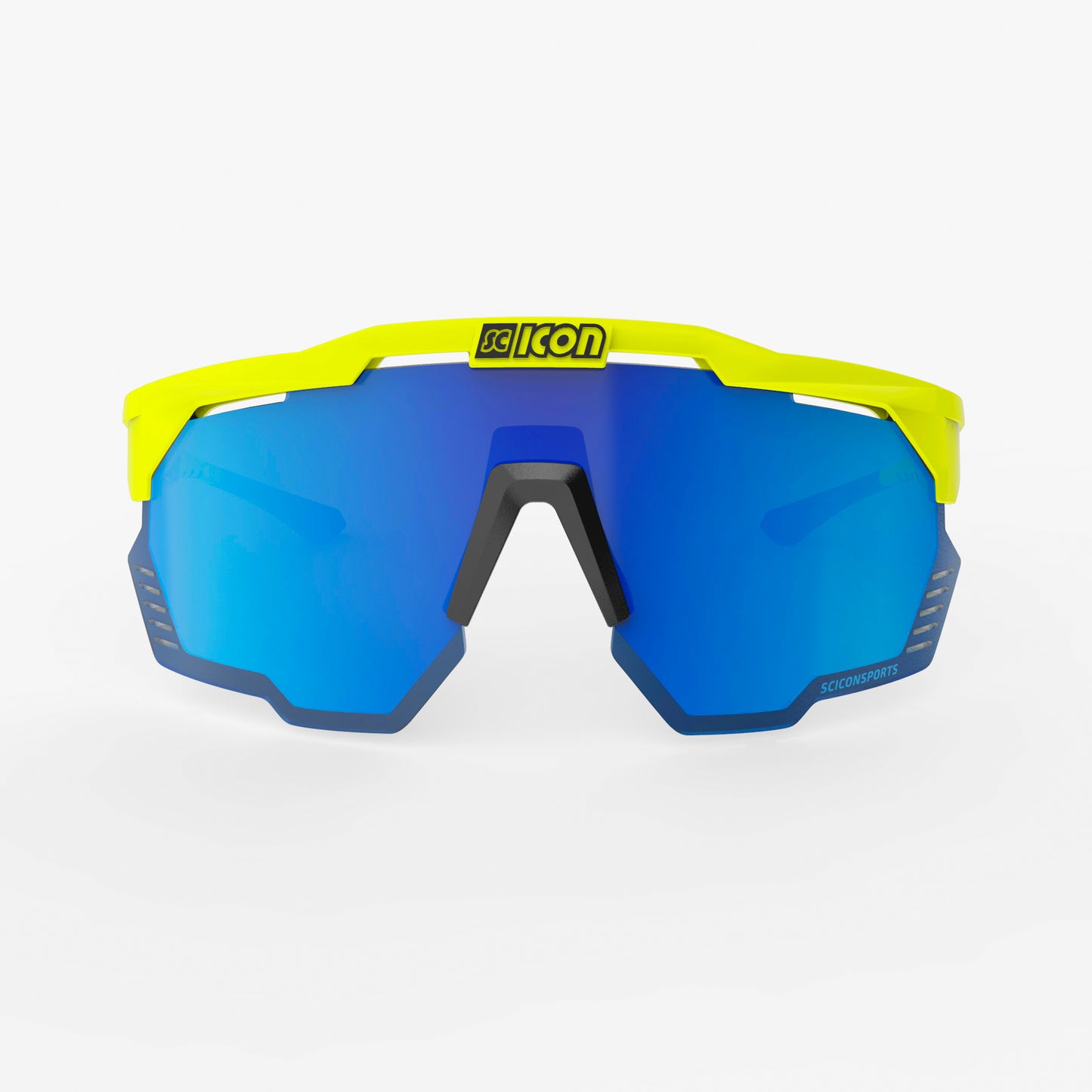 Goggles SCICON AEROSHADE KUNKEN Fluo Yellow Multimirror Blue