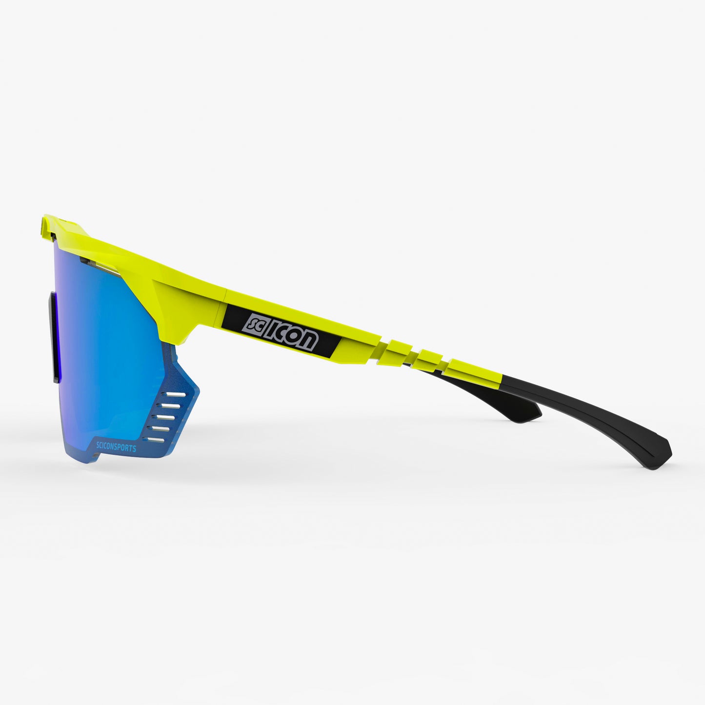 Goggles SCICON AEROSHADE KUNKEN Fluo Yellow Multimirror Blue