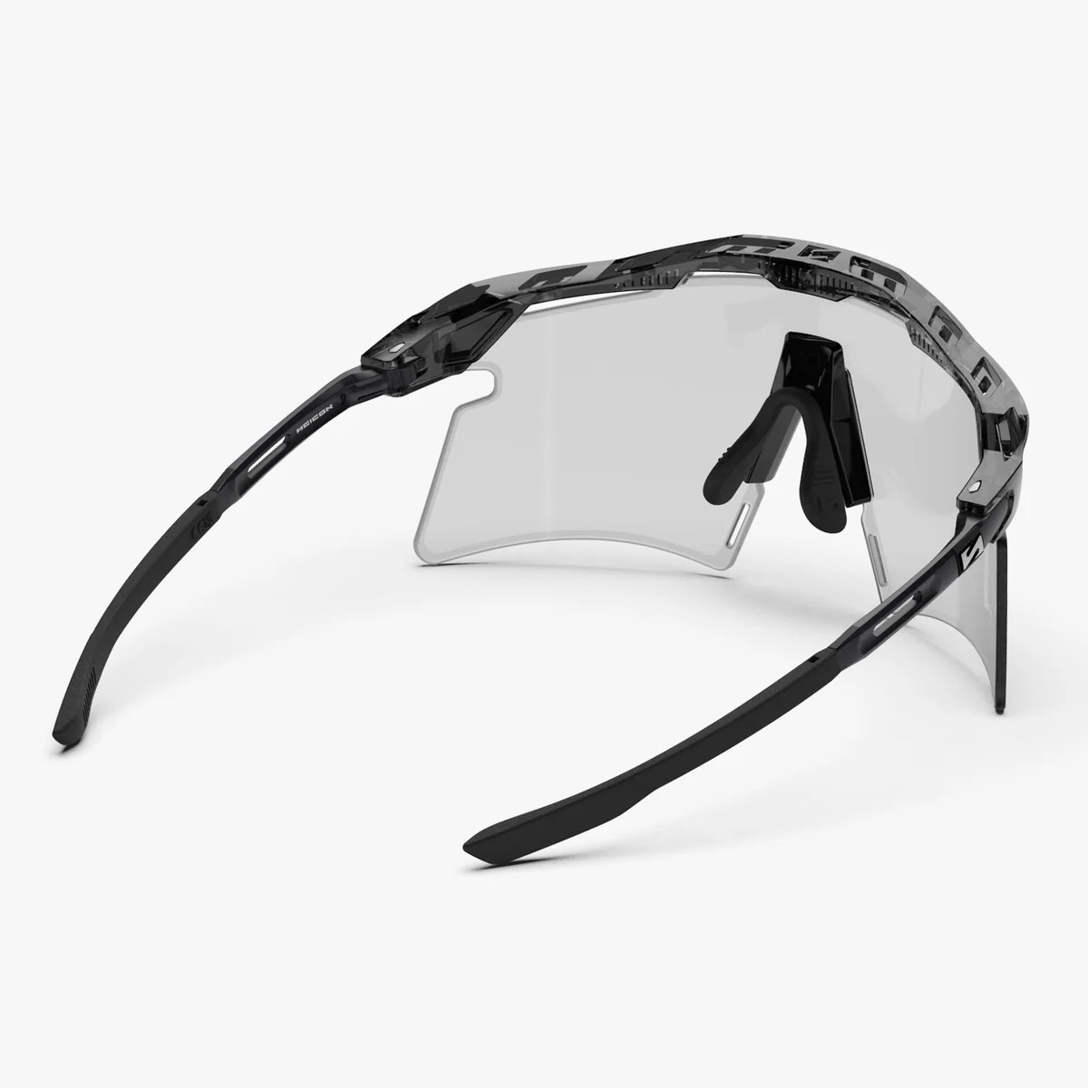 SCICON AEROSHADE 2.0 TITANIUM Glasses Black Crystal Gloss Grey Photochromic Lens