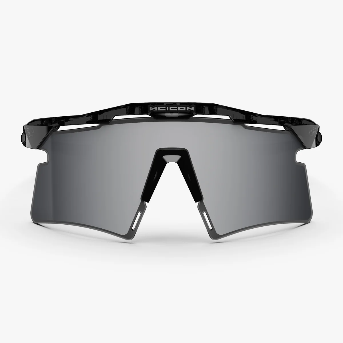 SCICON AEROSHADE 2.0 TITANIUM Black Crystal Gloss Multimirror Silver + Pink Glasses