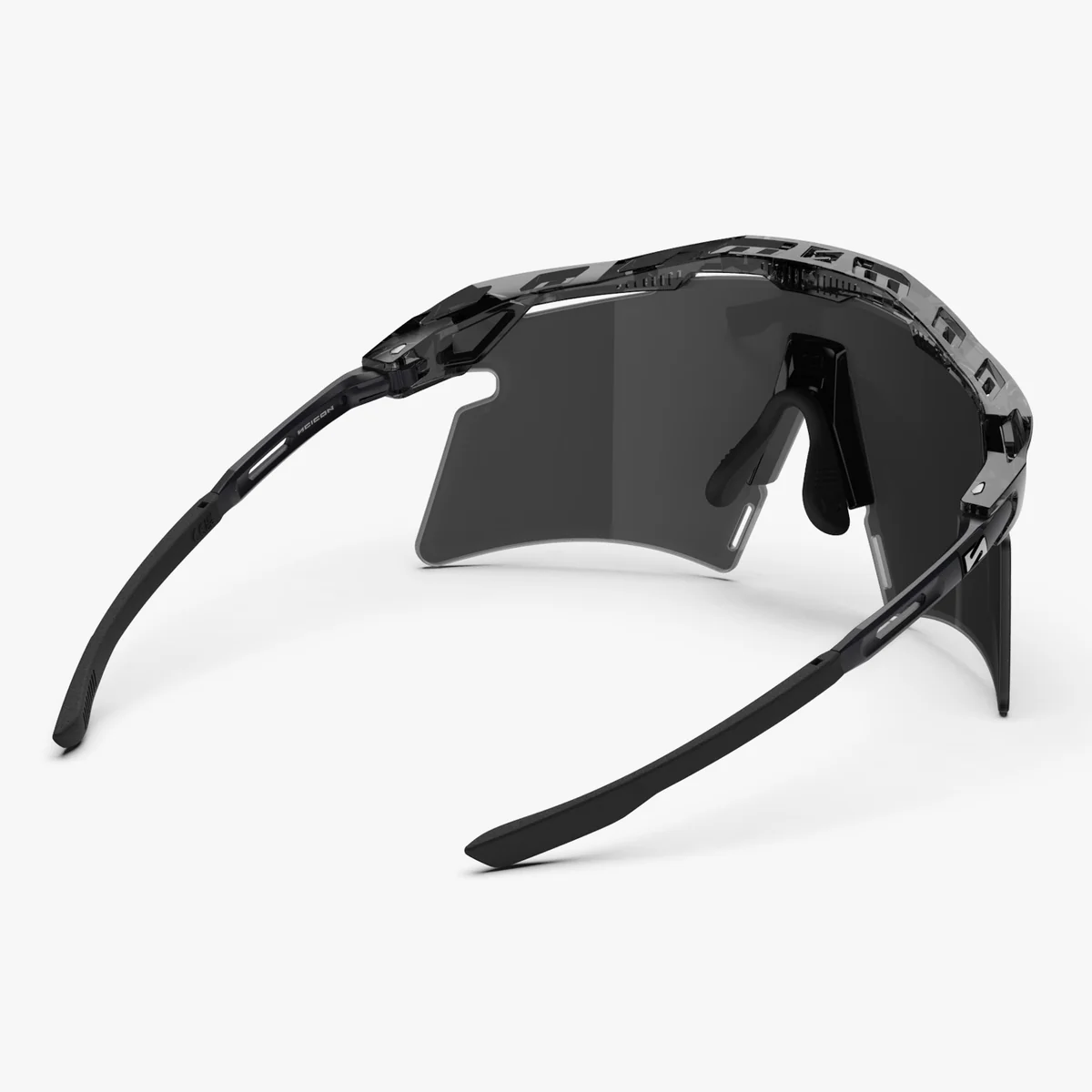 SCICON AEROSHADE 2.0 TITANIUM Black Crystal Gloss Multimirror Silver + Pink Glasses