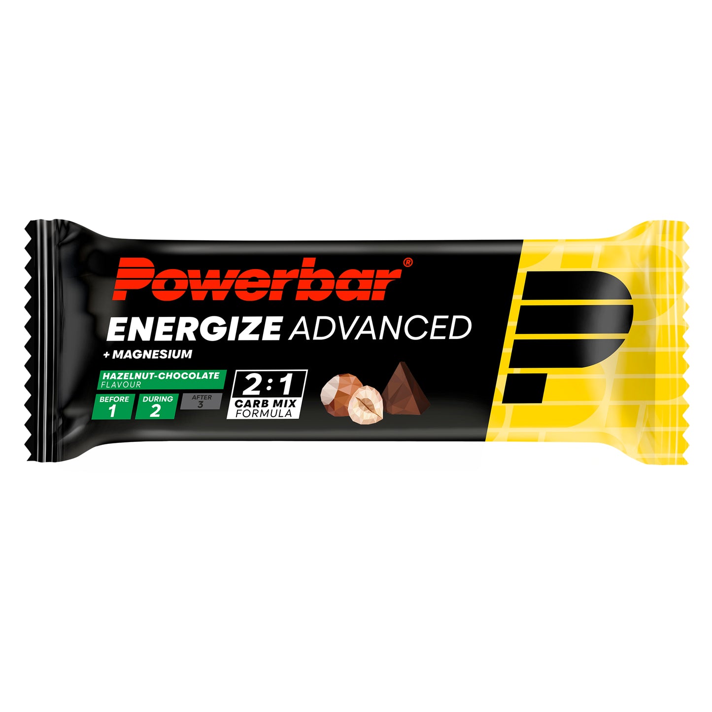 POWERBAR ENERGIZE ADVANCED Energy Bar (55g) Chocolate Hazelnut