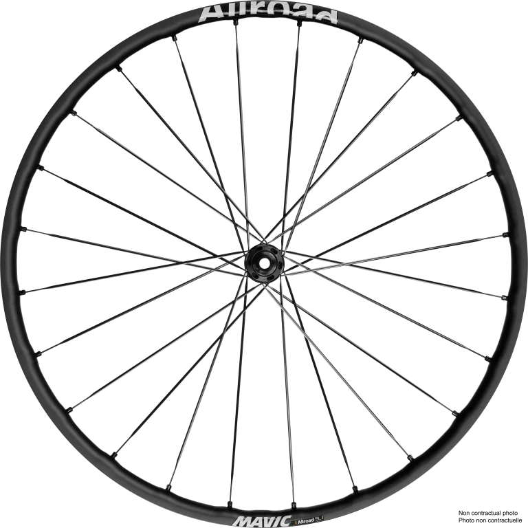 Pair of MAVIC ALLROAD SL DISC Wheels with Tires (6 Holes)