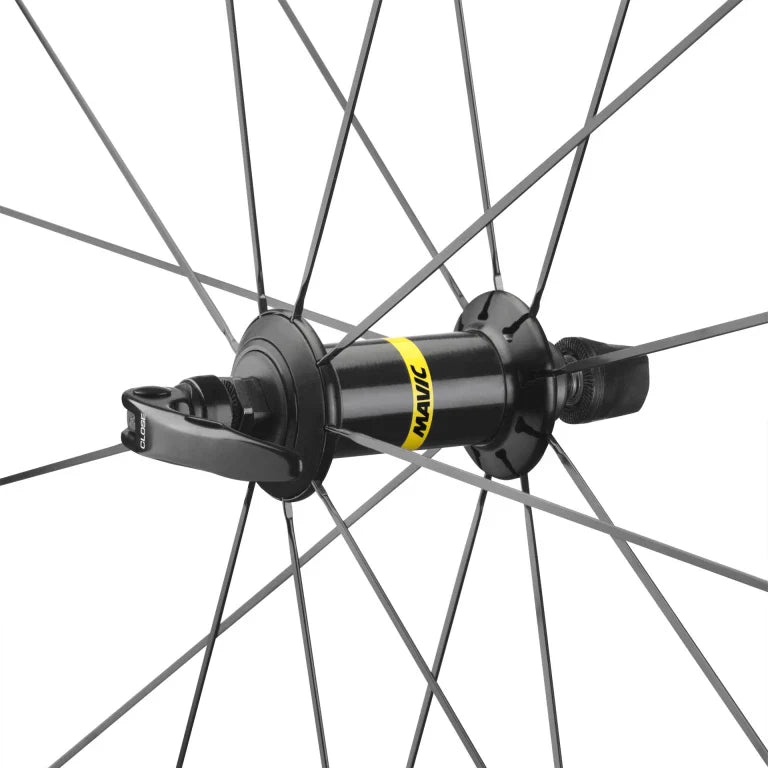 Pair of MAVIC AKSIUM Wheels with Tires