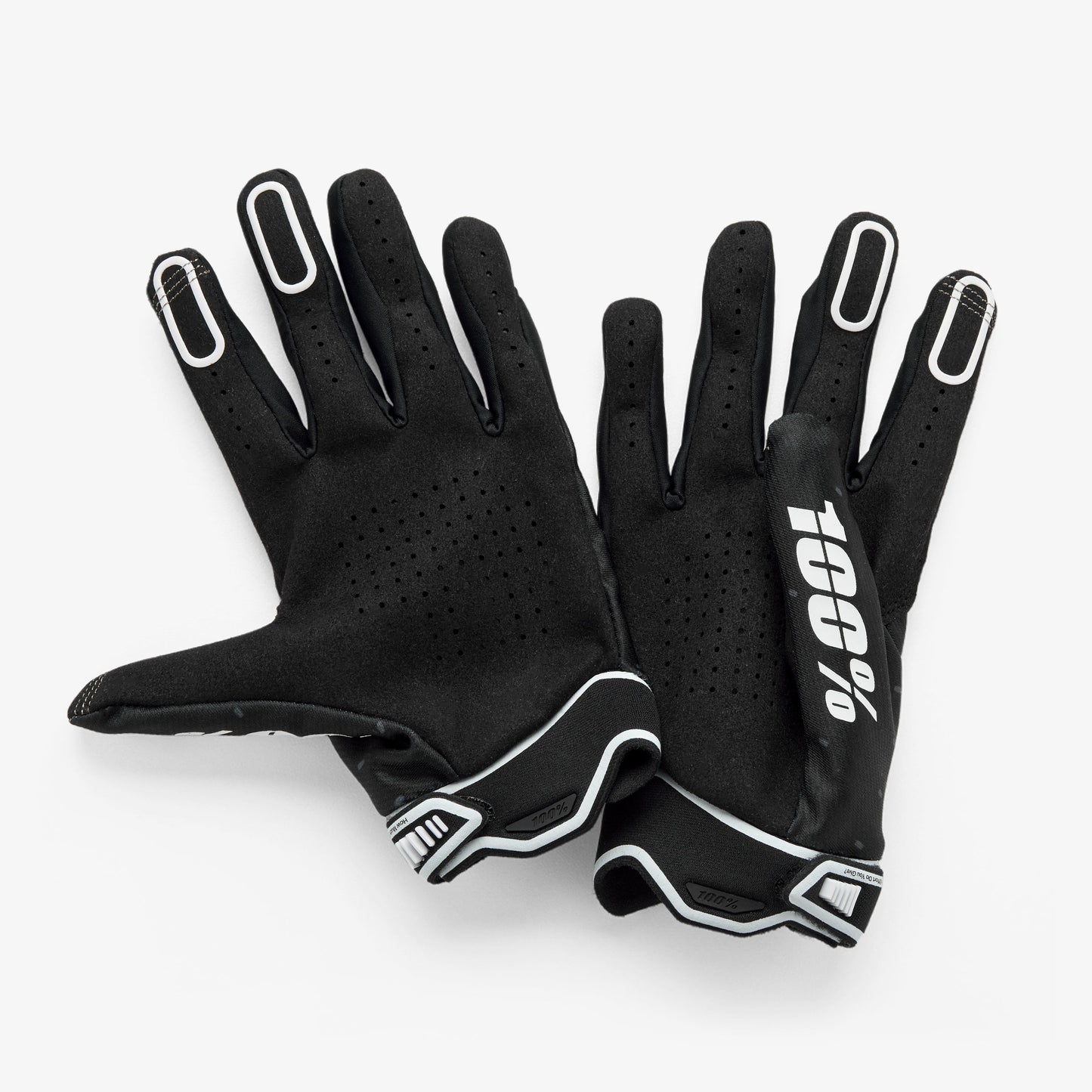 100% RIDEFIT Gloves Yellow