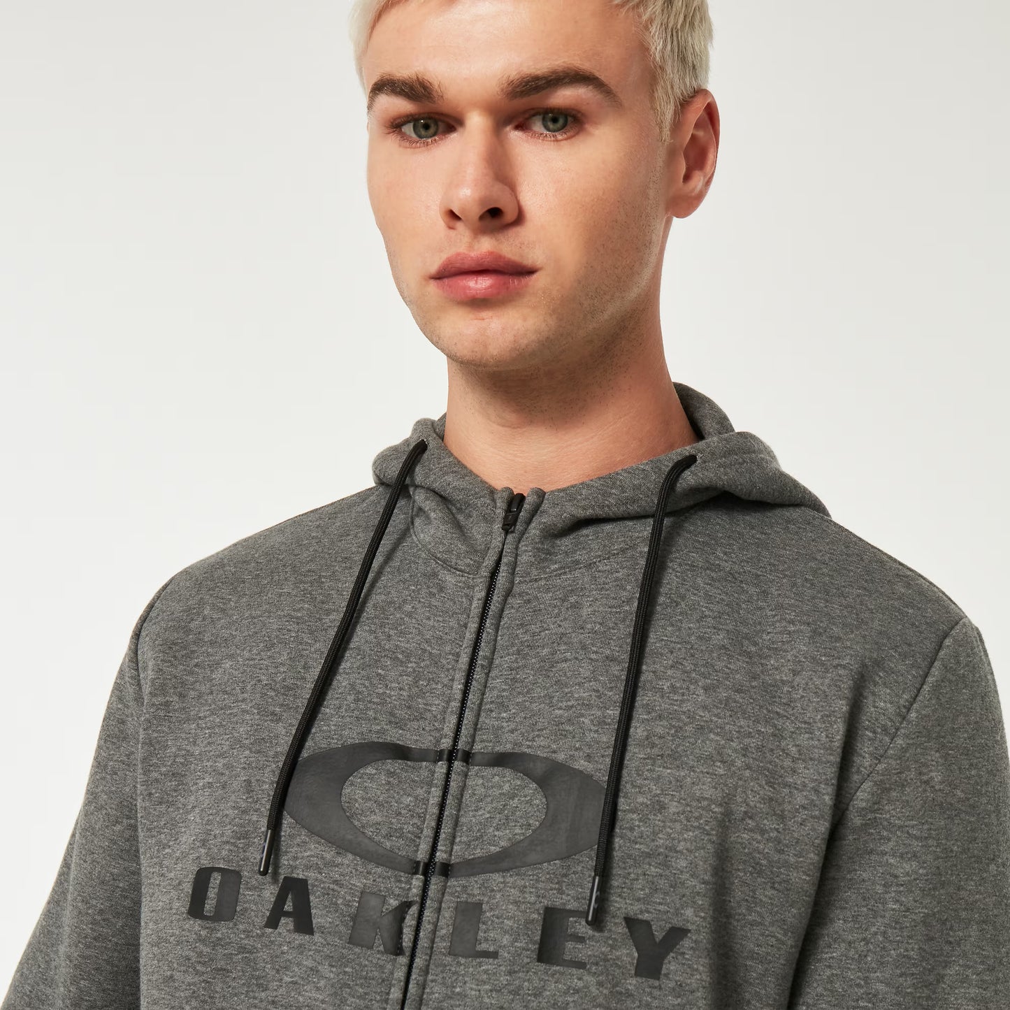 Hoodie OAKLEY BARK FZ HOODIE 2.0 New Athletic Grey