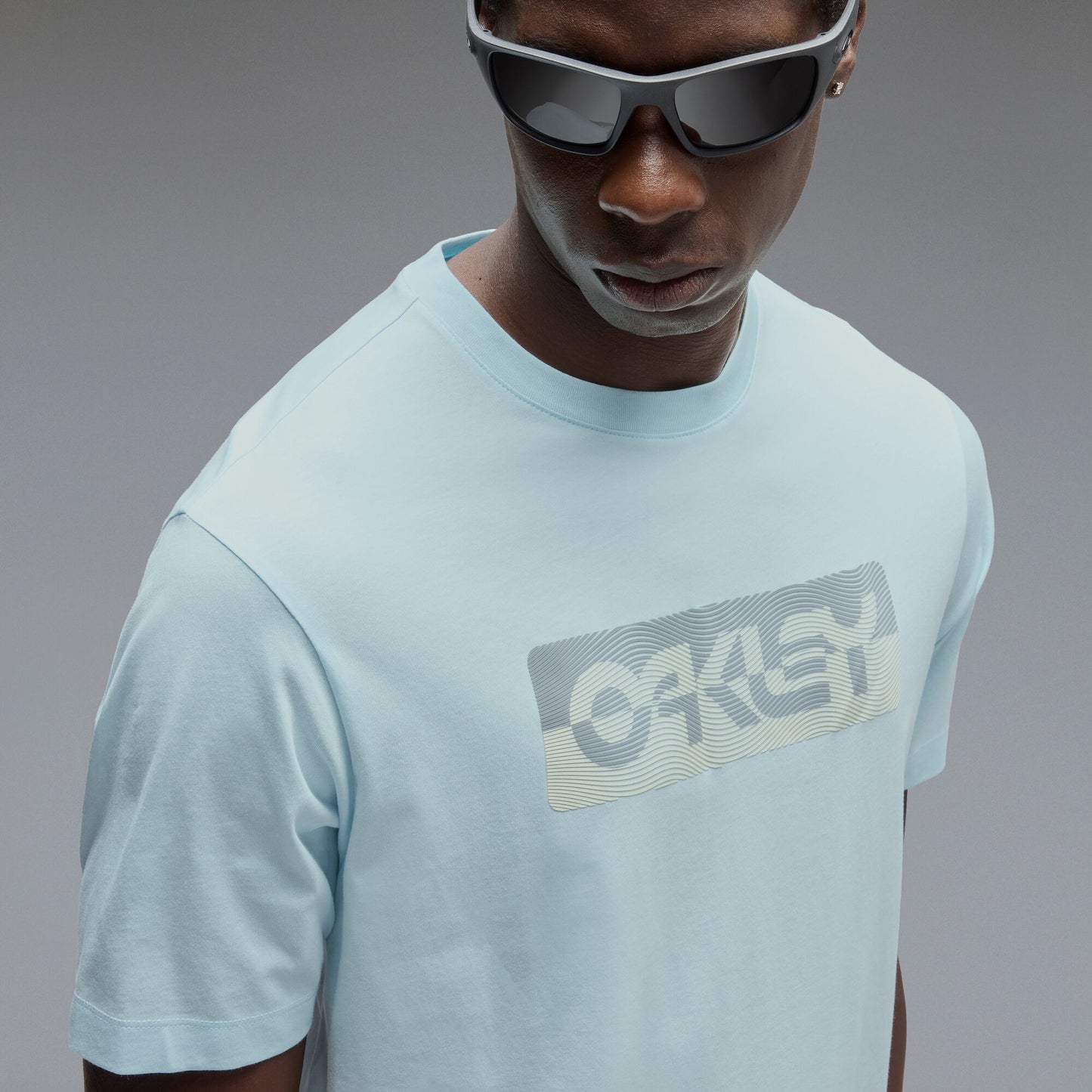 OAKLEY DUALITY B1B Frost Blue T-Shirt