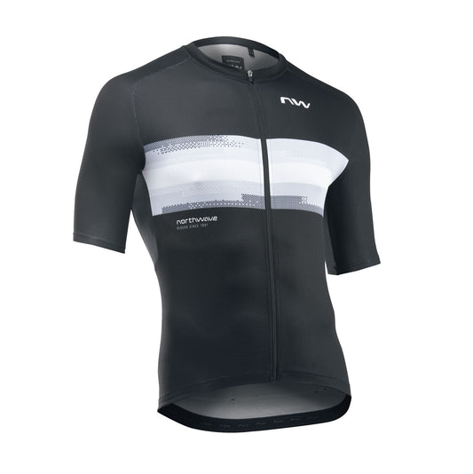 NORTHWAVE FORCE EVO Short Sleeve Jersey Black/White