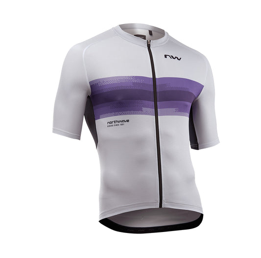 NORTHWAVE FORCE EVO Short Sleeve Jersey Grey/Purple