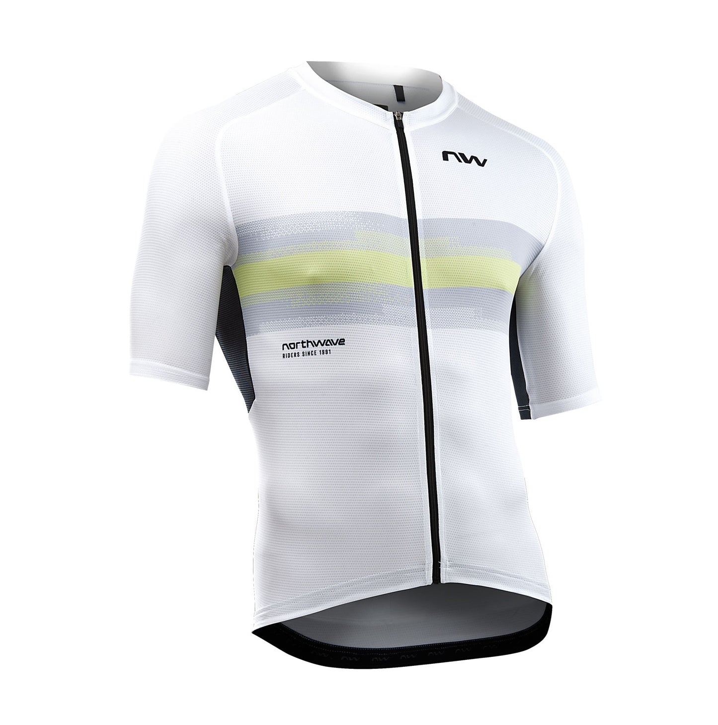 NORTHWAVE FORCE EVO Short Sleeve Jersey White/Green