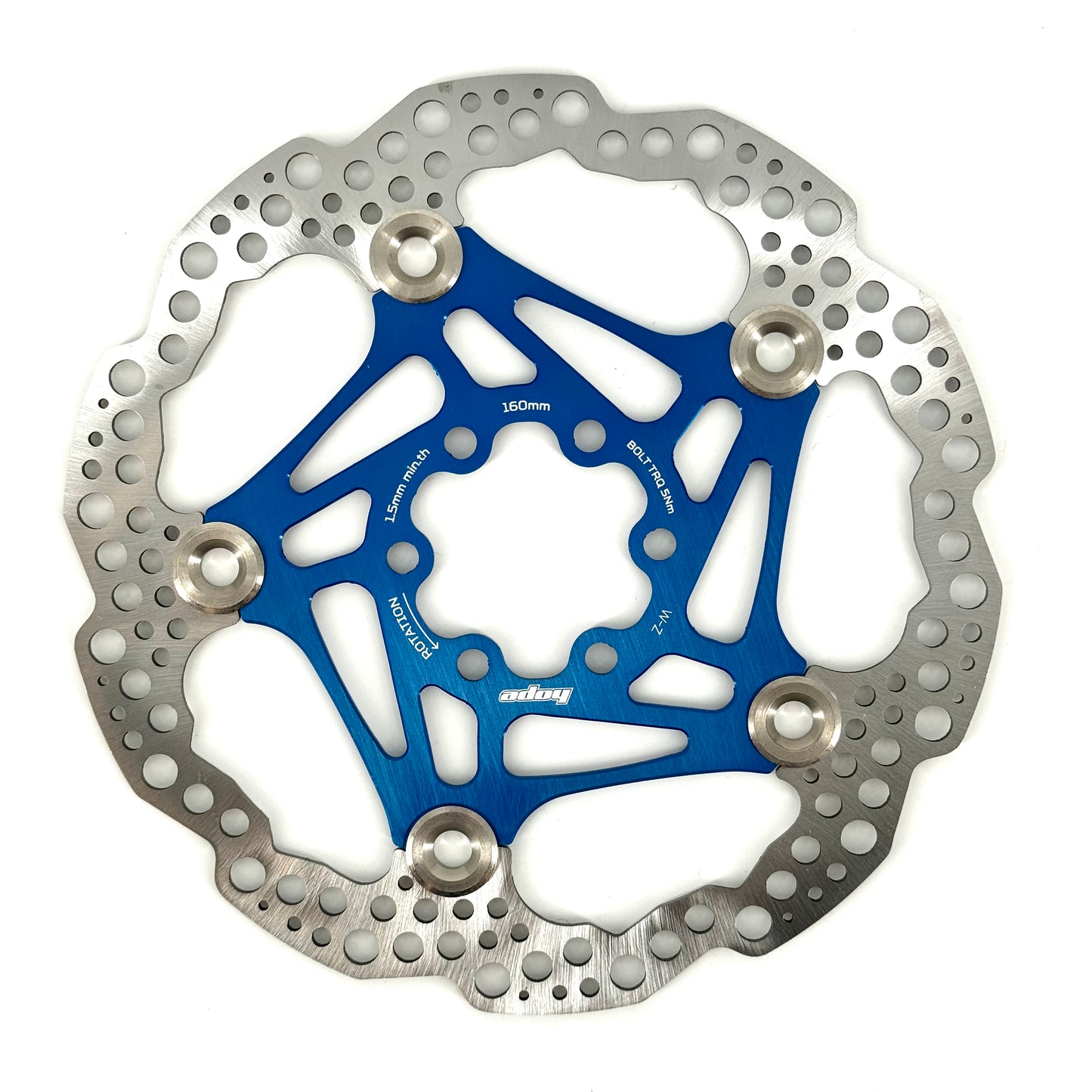 HOPE X2/E4/V4 6-Hole Floating Disc Blue