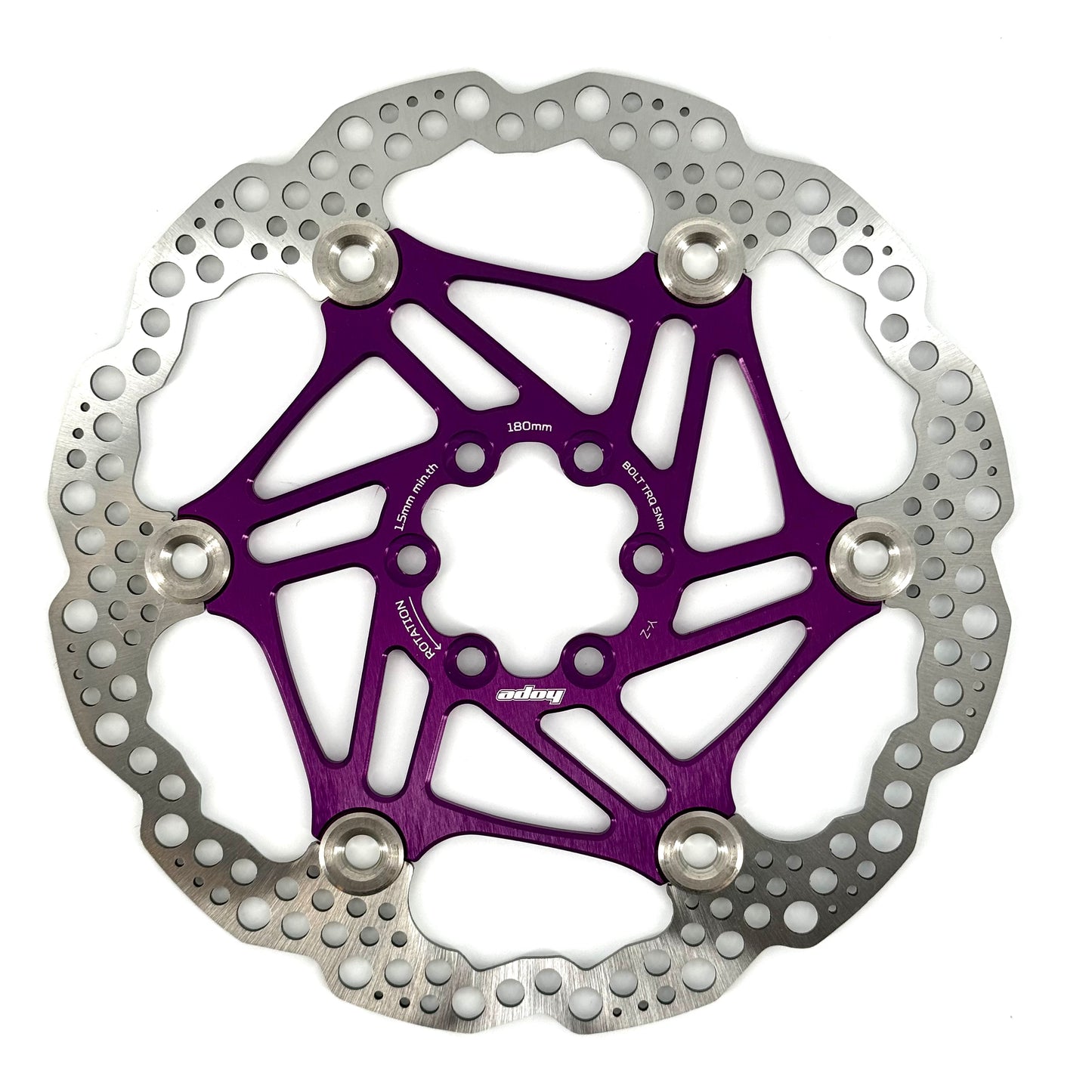 HOPE X2/E4/V4 6-Hole Floating Disc Violet