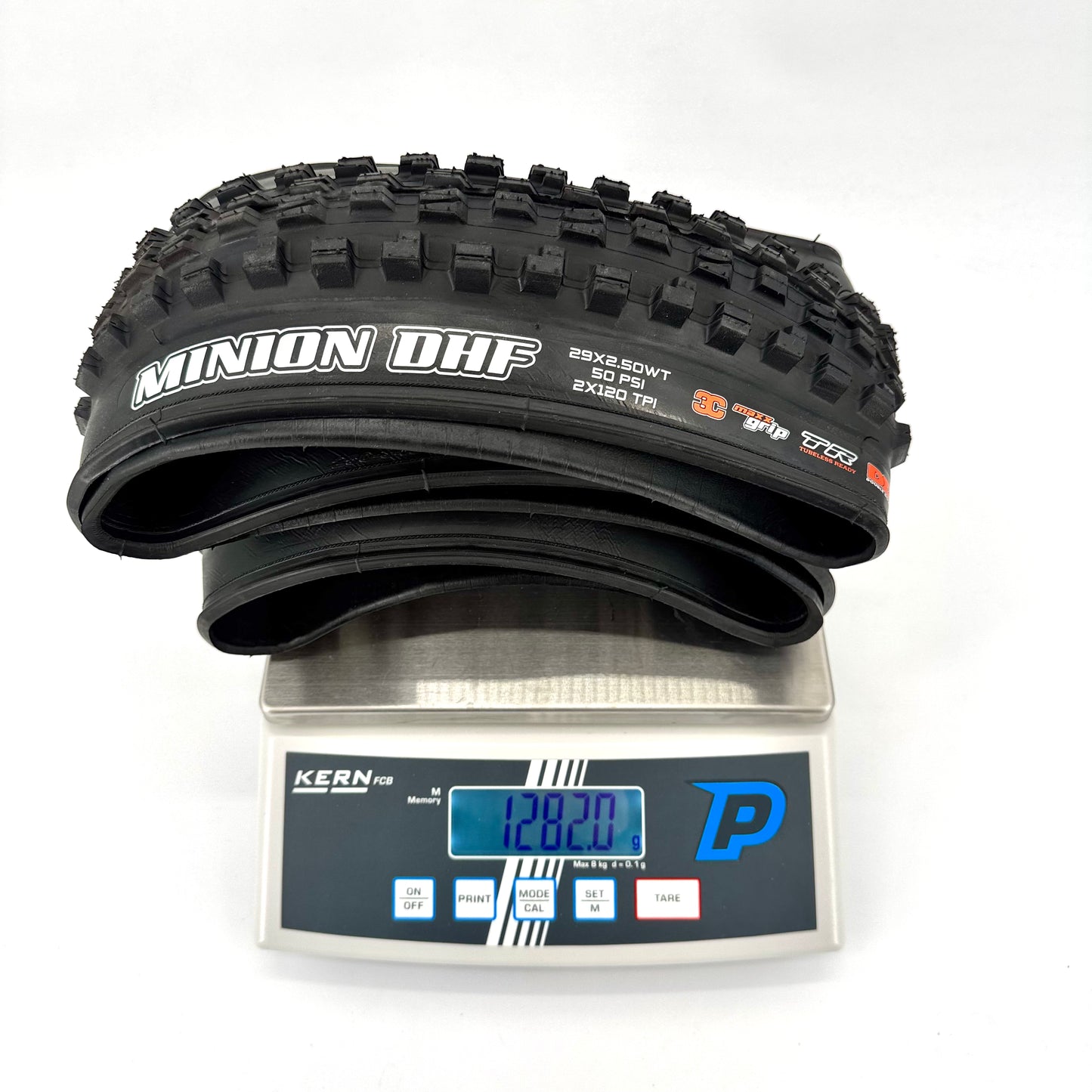 MAXXIS MINION DHF 29x2.50 WT Double Down 3C tire MaxxGrip Tubeless Ready Soft Black