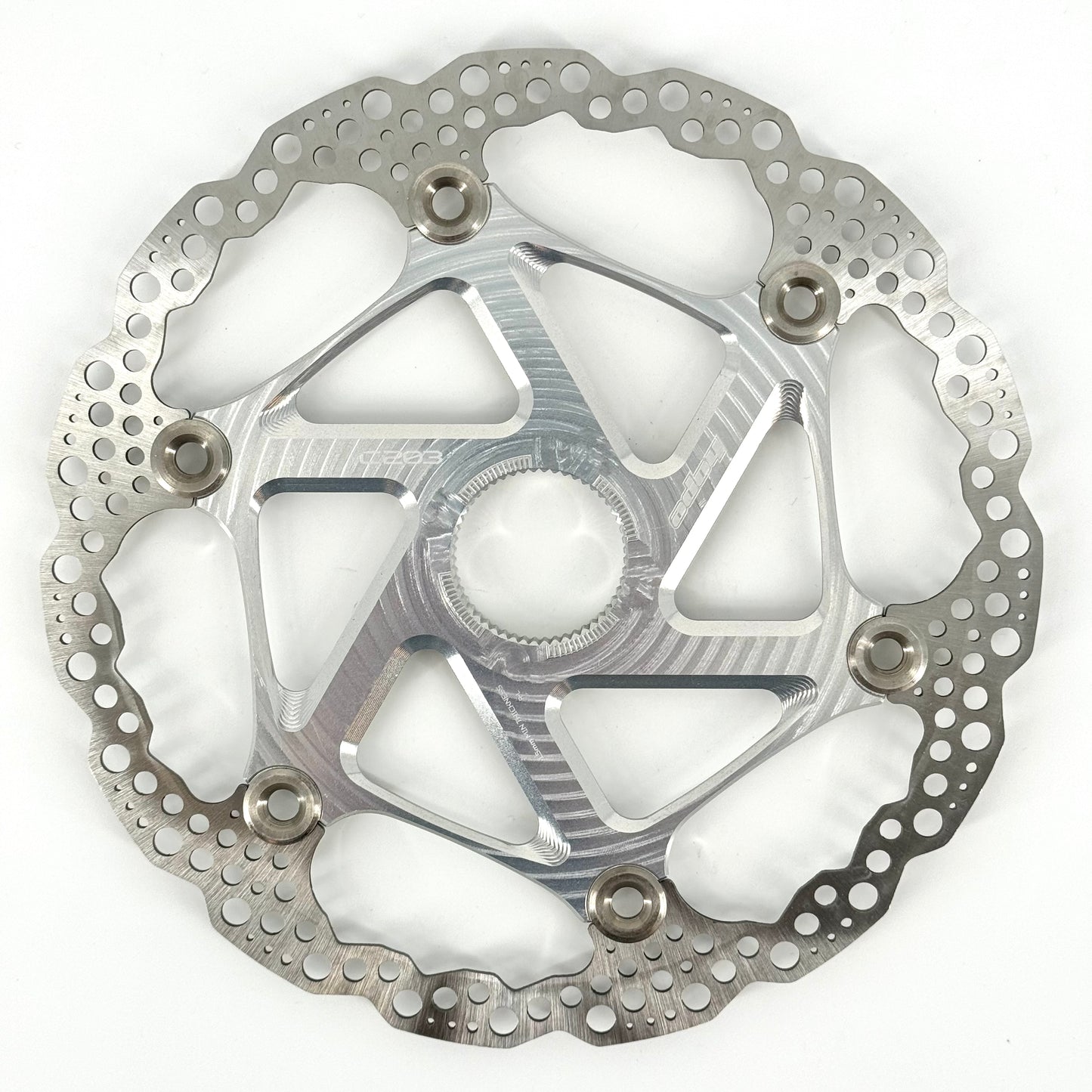 HOPE Center Lock Silver Floating Disc