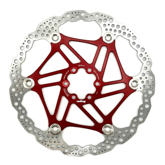 HOPE X2/E4/V4 6-Hole Floating Disc Red