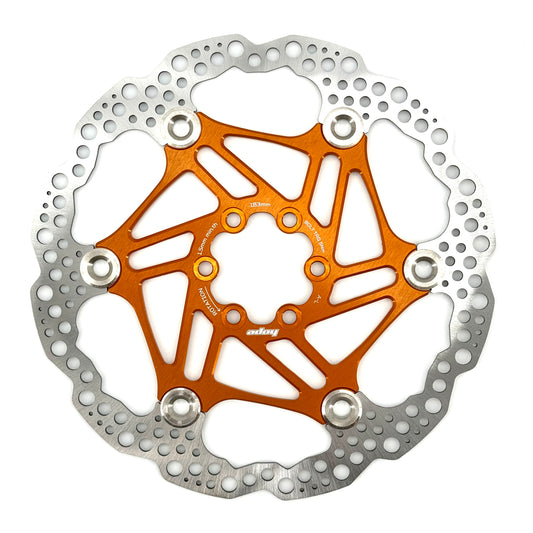 HOPE X2/E4/V4 6-Hole Floating Disc Orange