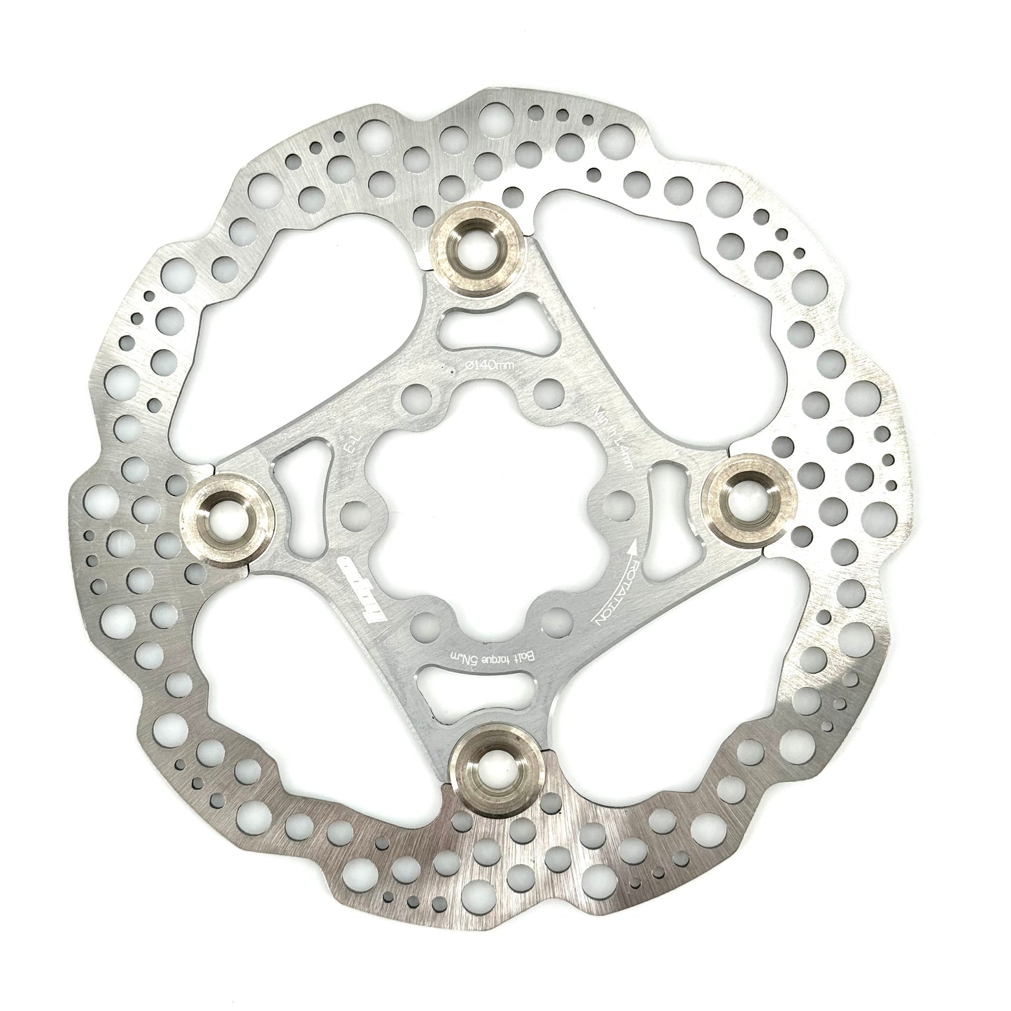 HOPE X2/E4/V4 6-Hole Floating Disc Silver