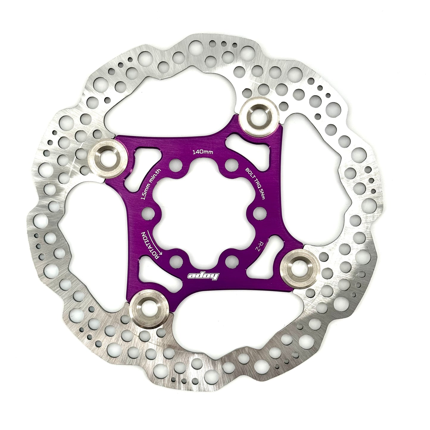 HOPE X2/E4/V4 6-Hole Floating Disc Violet