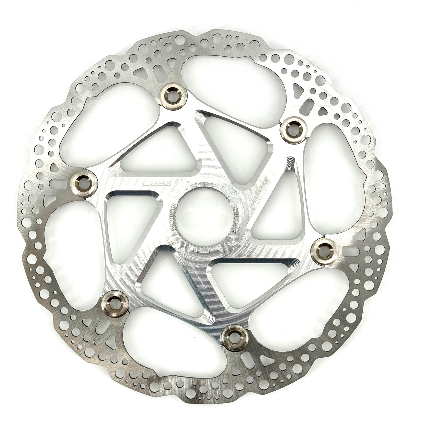 HOPE Center Lock Silver Floating Disc