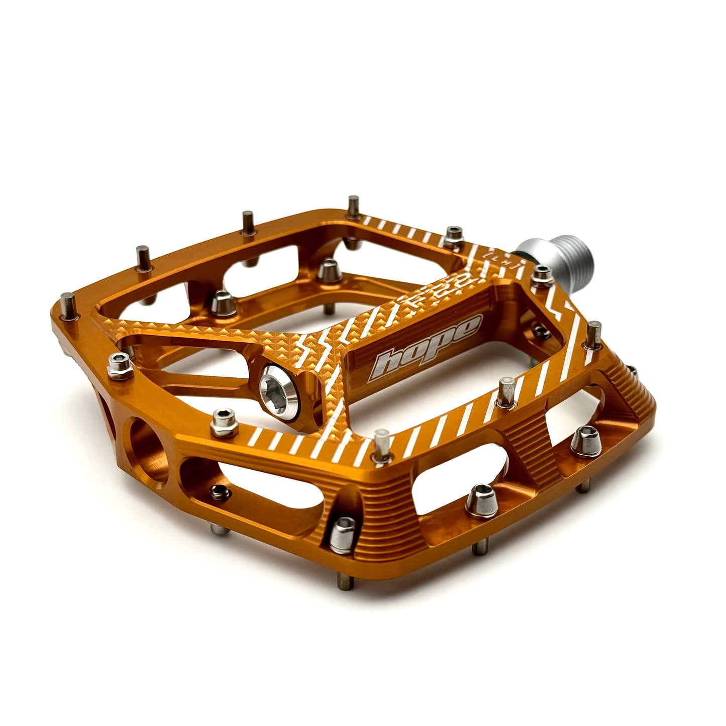 HOPE F22 Bronze flat pedals