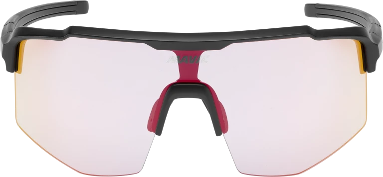 MAVIC MVS SHIELD PHOTOCHROMIC Glasses Black Red Photochromic Lens