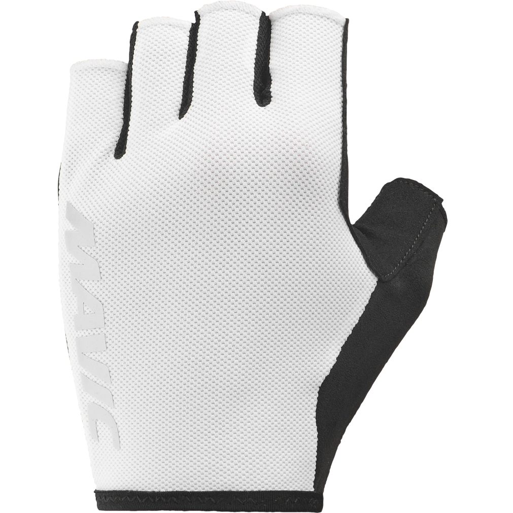 MAVIC ESSENTIAL PADDED Short Gloves White