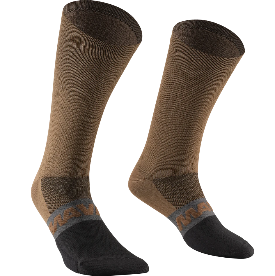 MAVIC ESSENTIAL HIGH Socks Brown