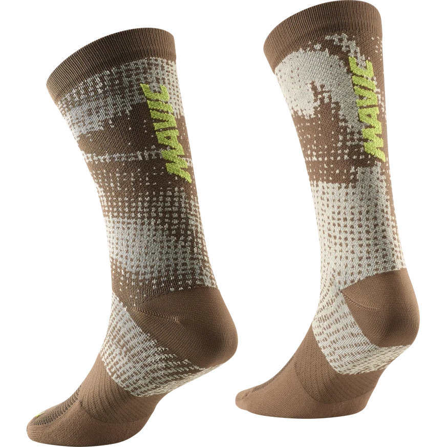 MAVIC ESSENTIAL GRAPHIC Socks Brown