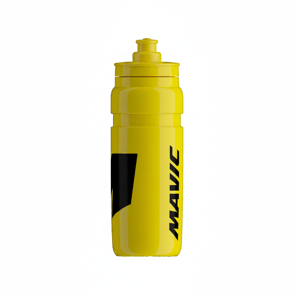 MAVIC ELITE FLY Yellow water bottle (750ml)